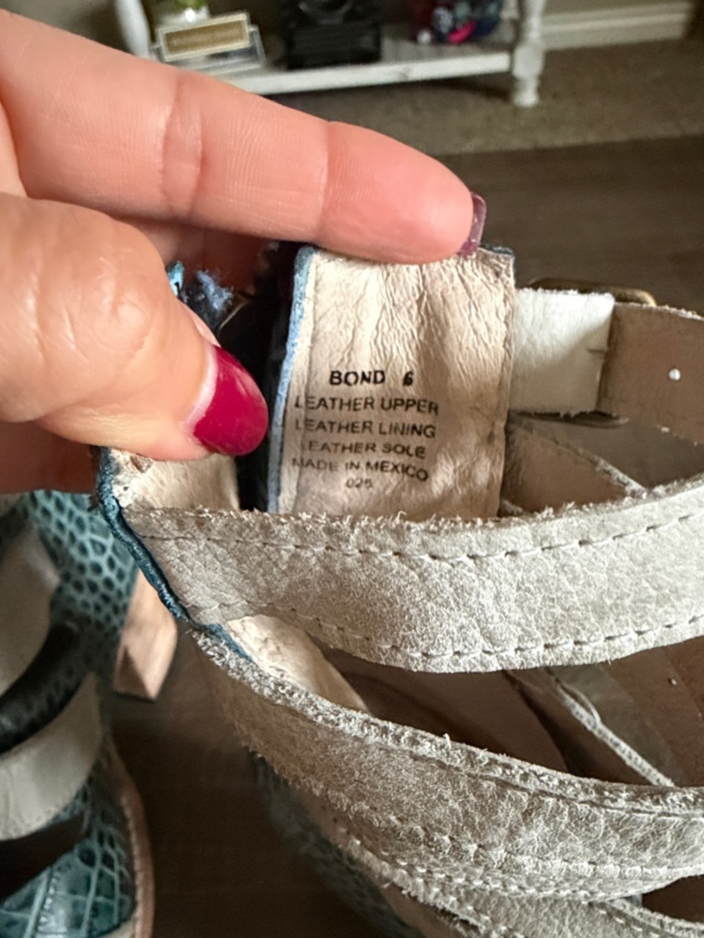 Freebird BOND 6 Turquoise croco *RARE* - Picture 7 of 11